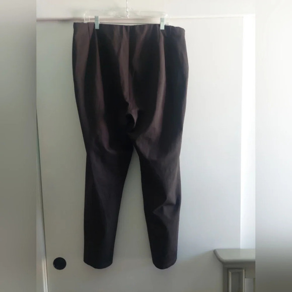 Eileen Fisher Pull-on High Rise Straight Leg Pant 1X Minimalist - Picture 3 of 6